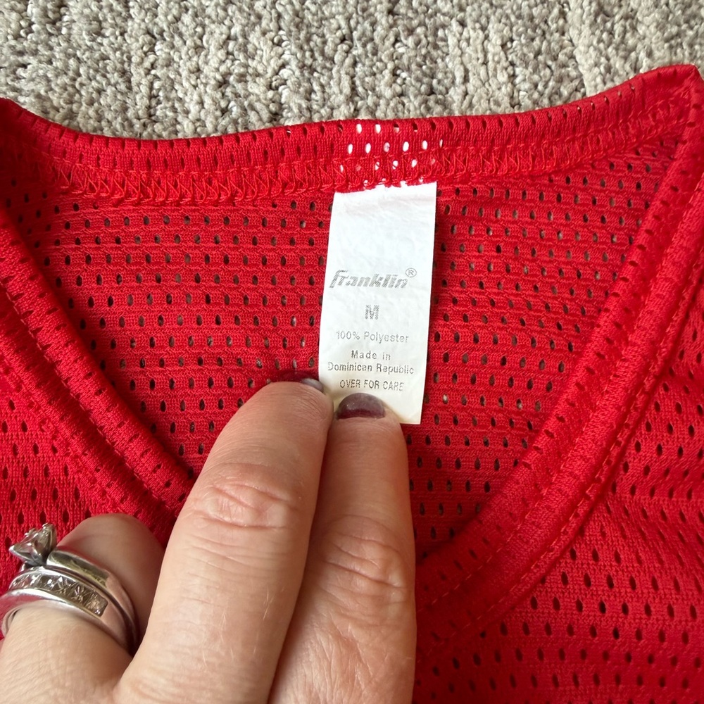 Youth Kansas City Chiefs Play/Dress-Up Mesh Jersey - Picture 2 of 3
